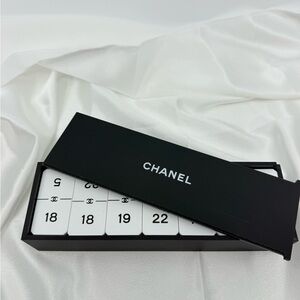 Chanel Black and White CC Domino Set